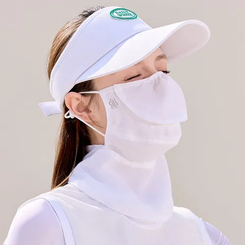 [인기상품] 베일리화이트 자외선차단 여름 골프 마스크 자전거 등산