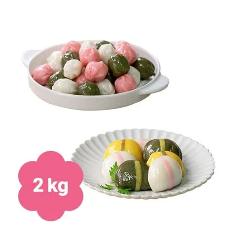 최다판매 아리울떡 2종 세트(꿀떡1kg+바람떡1kg)