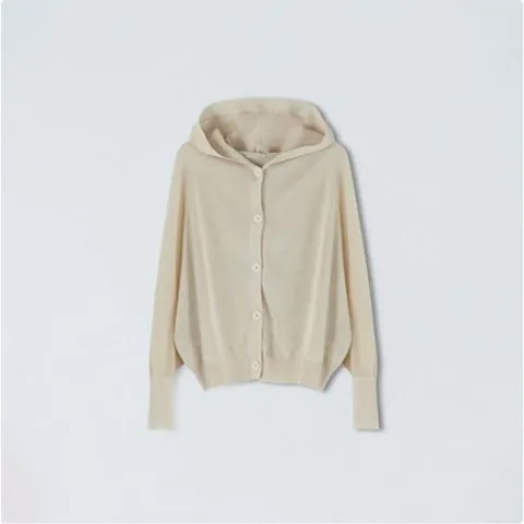 [ 롯데백화점 ][앤클라인(여성의류)]레글런 린넨 후드 니트 가디건 8G2KC1250