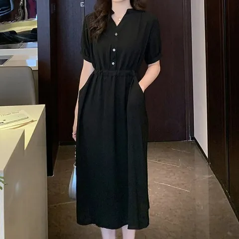 [블랙퀸]마감할인 데일리썸머 셔츠 원피스 blk001779