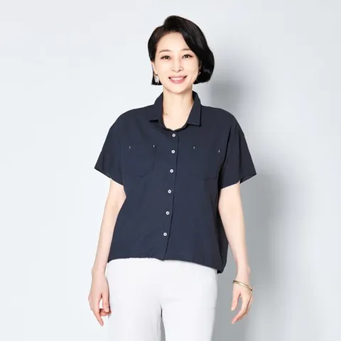 [마엘][마엘] 린넨 숏재킷 E231JK02