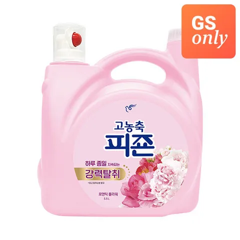 피죤 고농축 섬유유연제 로맨틱플라워 5.5L 용기 x 1개