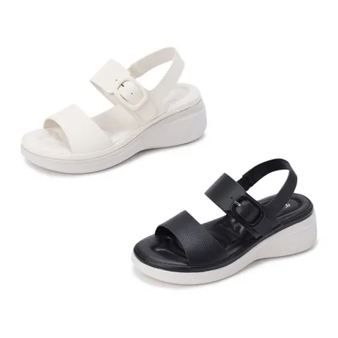 [금강제화]프리웨이 여성 소가죽 캐주얼 스트랩 샌들 2종 택1 RI