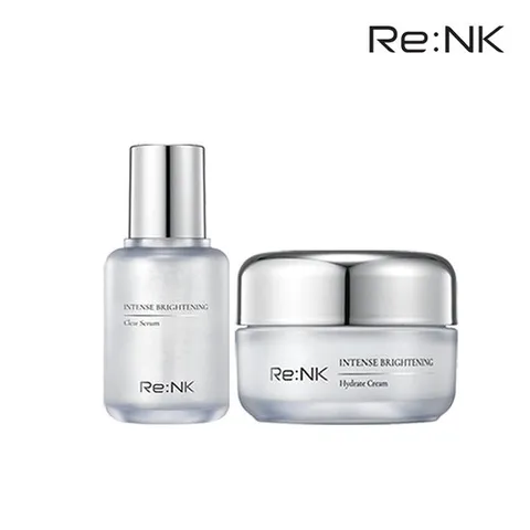 [마스크팩1매증정][리엔케이]기미미백/인텐스 브라이트닝 2종 (세럼+크림)