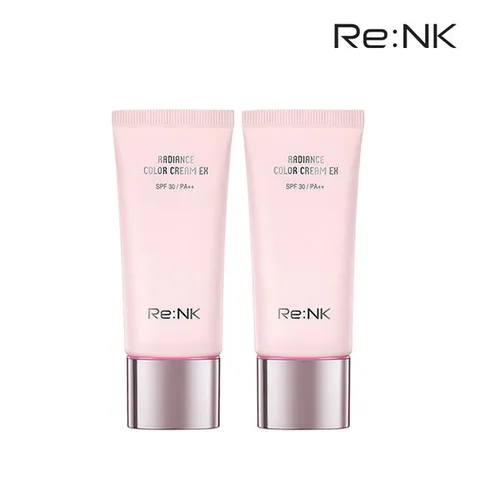 [리엔케이][1+ 1] 광채톤업 컬러크림 30ml 2개 + 생기세럼 30ml