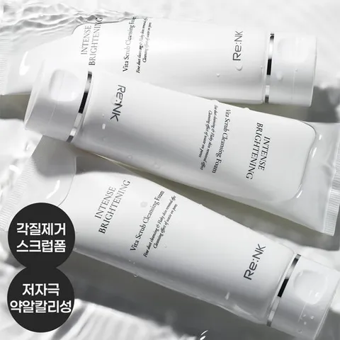 [리엔케이][2+ 2] 각질필링 비타스크럽 클렌징폼 120ml 4개