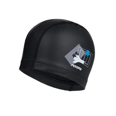 [ 롯데백화점 ][레노마수영복]성인 스포츠 게임 PU 수영모자 RC2E010_BK