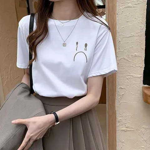 여성면티 여름티셔츠 여성복 시원한 깔끔한