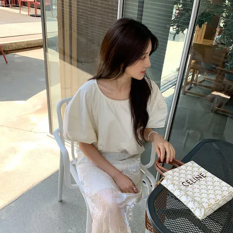 미아마스빈 / 마쥬 벌룬 블라우스