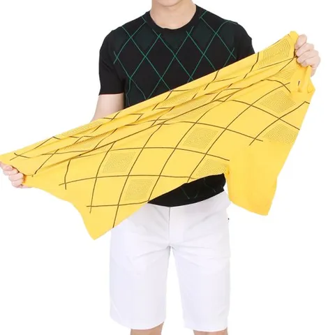 [더마인드]마인플로우 남성 여름 니트반팔티셔츠 남성골프티 남