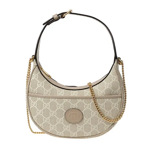 [로로모다] 구찌 GG 하프문 미니 숄더백 / 726843-FAA4G-9897