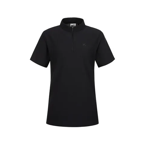 [밀레 본사] 여성 버블리 반팔 집업 티셔츠_MVTUT852