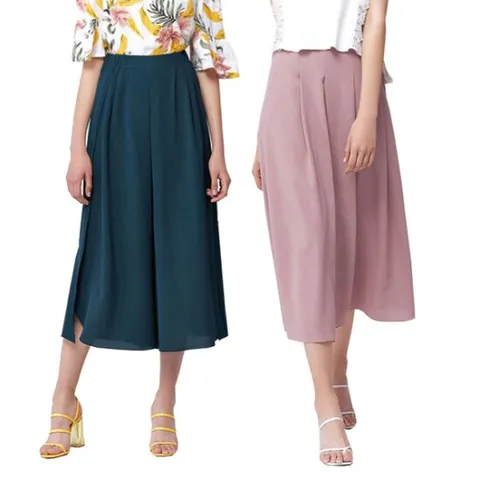 레이나 피노아 밴딩 와이드 팬츠