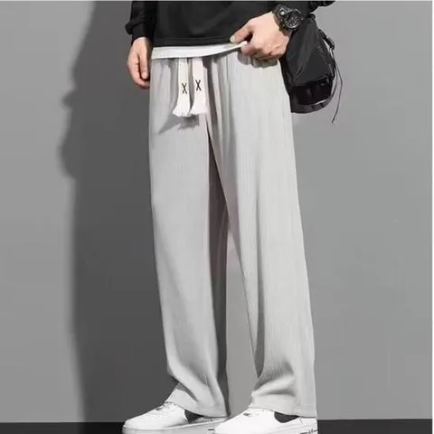 [라일리] Rly 여름 시원한 밴딩바지 남성 코디하기편한 일자 긴