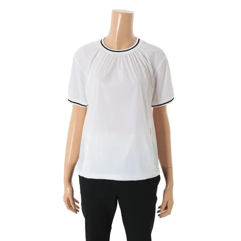 [ 롯데백화점 ][엘르골프]23년 여성 에리 셔링 포인트 우븐 티셔츠 [6J43051]