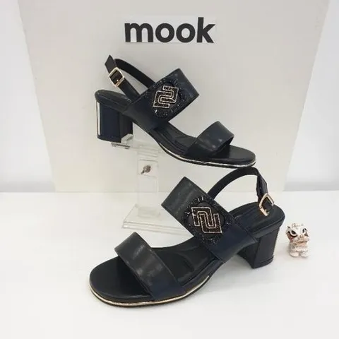 무크 세이브존01 여성 투밴드 베이직 힐샌들 516-322526ZA