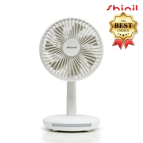 신일 무선 탁상용 선풍기 BLDC 사무실 차량용 캠핑용 소형 미니 화이트 컬러