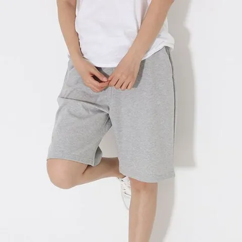 조거바지 여성용 여름 홈웨어 운동 기본 넉넉한 5부 반바지