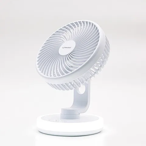 UMF-3502HJ 유니맥스 탁상용 BLDC모터 무드램프 무선 선풍기