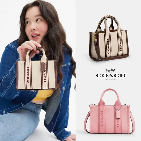 코치 COACH CS618 여자 스미스 미니 토트 크로스백