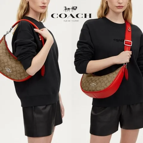 코치 COACH CR283 OS 여자 가방 시그니쳐 Aria 숄더 크로스백