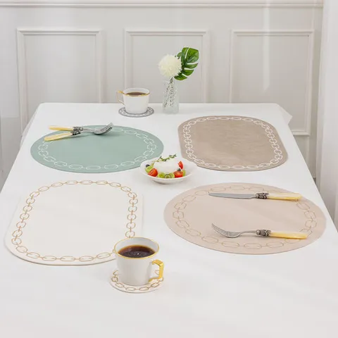 보니타하우스 체인 자수 테이블매트 택1