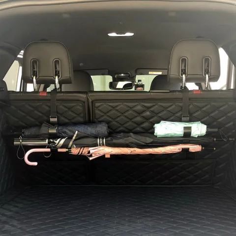 차량용 트렁크 우산 걸이 듀얼 3단 거치대  보관 꽂이 suv