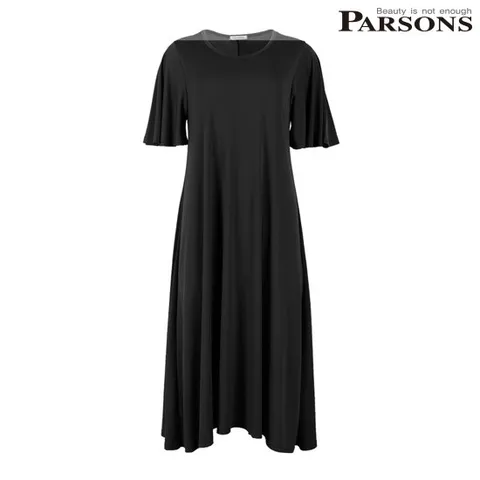 [ 롯데백화점 ][파슨스] 트럼펫 소매 릴렉스 원피스 (PW5R7OP01)