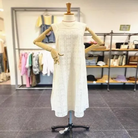 [이프네]  DO4WOP36_더블샤 뷔스티에원피스