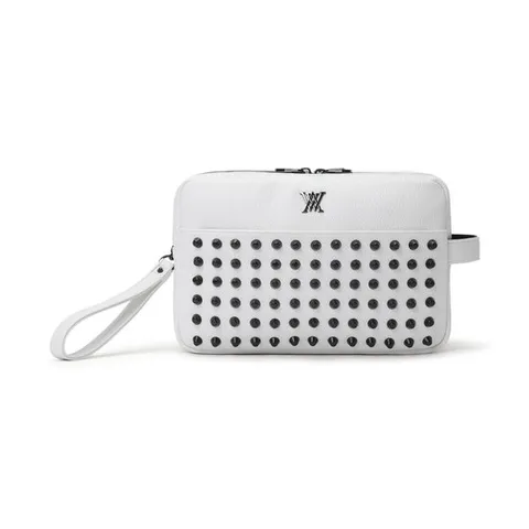 [어뉴골프] NEW STUD POUCH_WH