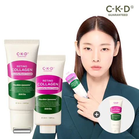 CKD 괄사 목주름크림 본품+리필+클렌징폼 150ml 추가