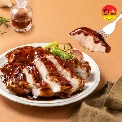 [특가할인]꾸운 닭다리살 간장찜닭맛 130g 10팩