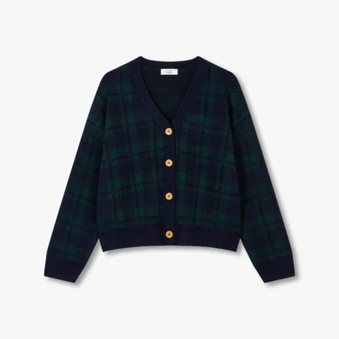 [ 롯데백화점 ][톰보이]체크패턴가디건 (9174451983)