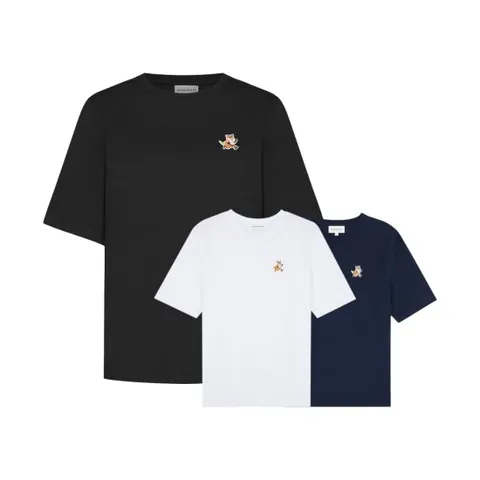 [메종키츠네] 여성 스피디폭스 반팔 티셔츠 MW00119KJ0008