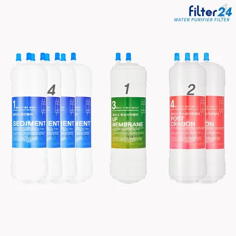 WD502GB LG정수기필터 엘지 호환 1년세트 [6인치 4-1-2]