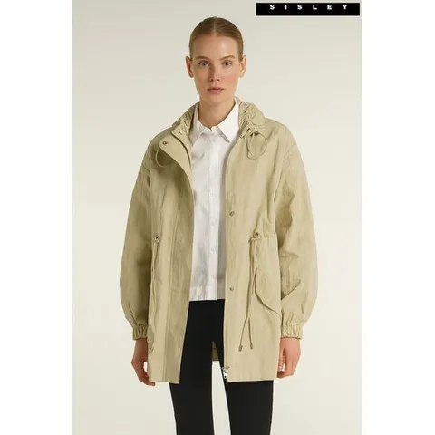 [시슬리] 셔링 집업 점퍼 SAJPA1341_BE