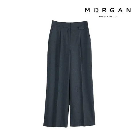 모르간 테일러드 원턱 팬츠 1종