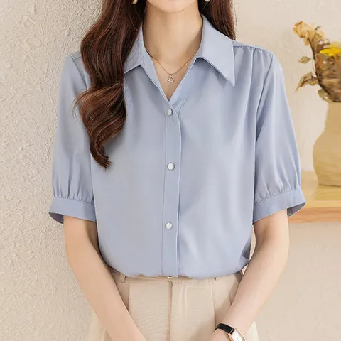 [몽벨리즈]예쁜하객룩포브스블라우스 mde2301393