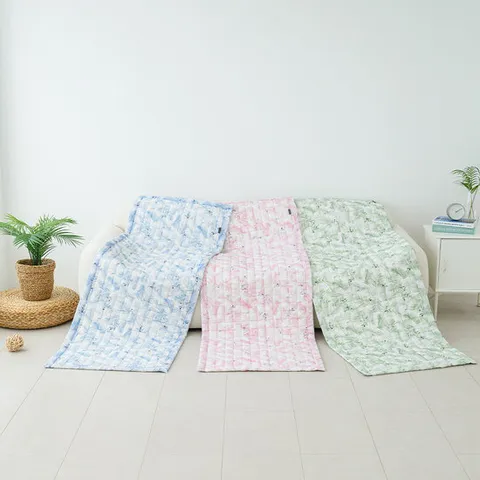 여름 팜트리 스노우 냉감 쿨링 쇼파패드 3인용