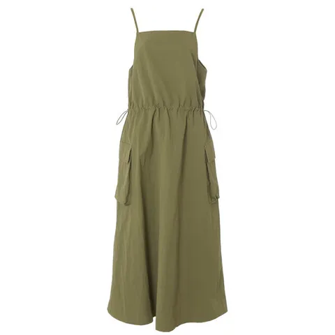 [ 롯데백화점 ][에이비에프지]옆포켓포인트 민소매롱원피스 APY3HO33H