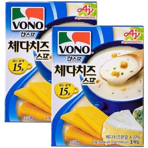 보노 체다치즈 스프 63g (3개입) x 3박스