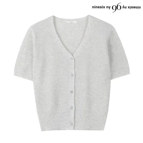 [나인식스뉴욕]린넨 반팔 가디건 (NO2CK020L0)