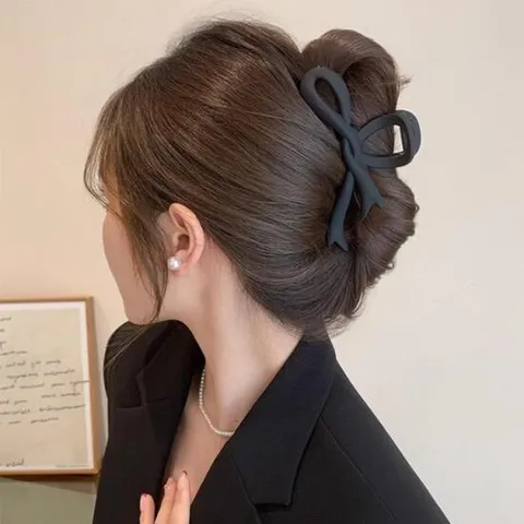 로맨틱 무광 꼬임 집게핀 머리핀 헤어집게핀 5color