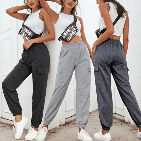 [라일리의류] Rly 여성 스트릿 데일리 카고 조거 팬츠 여자 추리