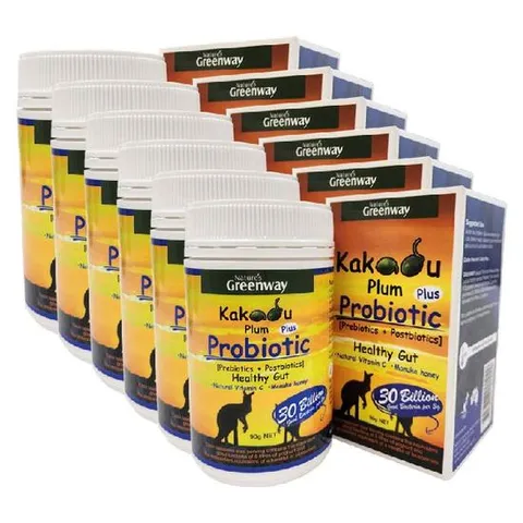 유산균 프로바이오틱스 300억 카카두 플럼 90g NG 6개