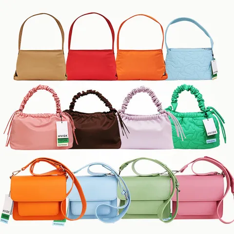 (리퍼브)비스크 비건 스케이프 아카디아 케이먼 트윌 숄더백