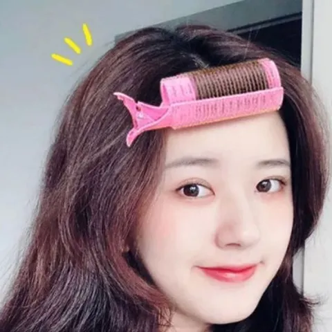 고정 볼륨집게 앞머리 뿌리 헤어그루프 셀프 파마