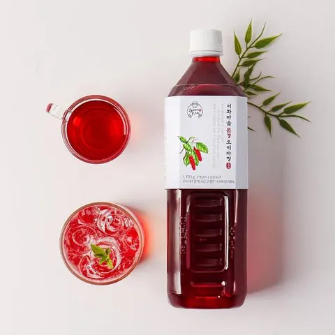 황씨네옹고집 이화마을 문경 오미자청 1100ml 3병