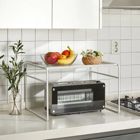 데코 토스트랙 발뮤다겸용 전자렌지랙 책 선반 거치대 키친랙 L