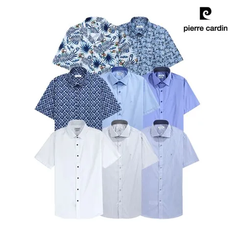 [피에르가르뎅] 슬림핏 반팔 셔츠 균일가 20,000원 19종 택1